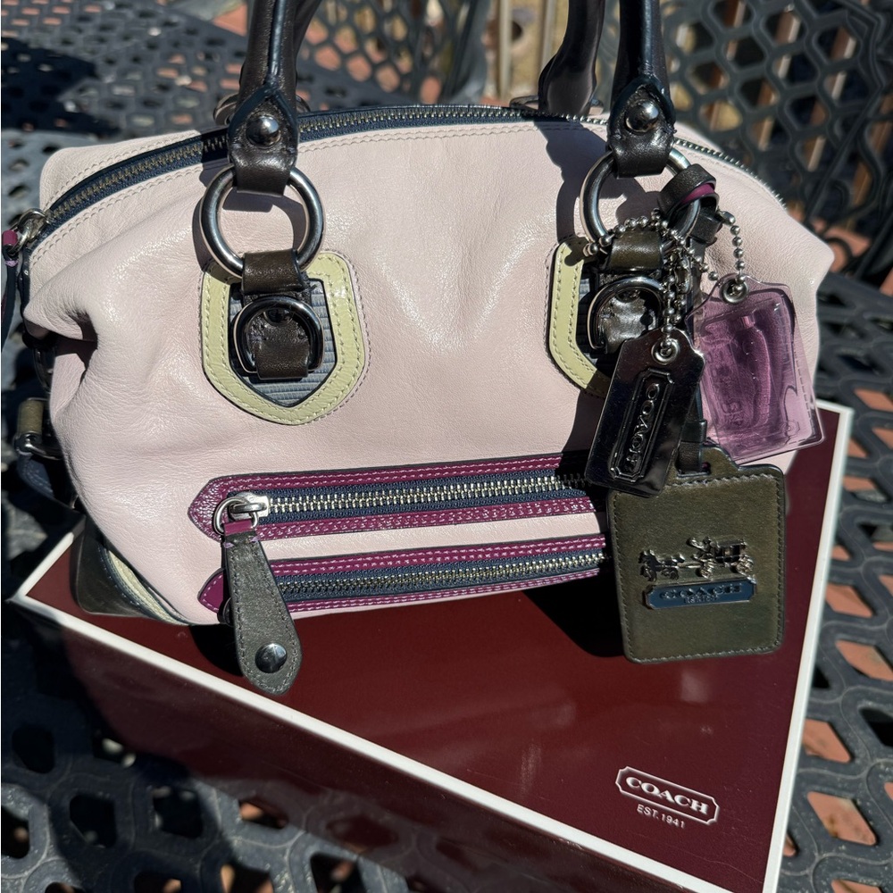 Coach Multicolor Leather Handbag